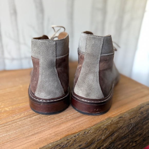 Cole Haan Williams Welt Leather Brown Men\'s Ankle Chukka Boots  Size 10.5
